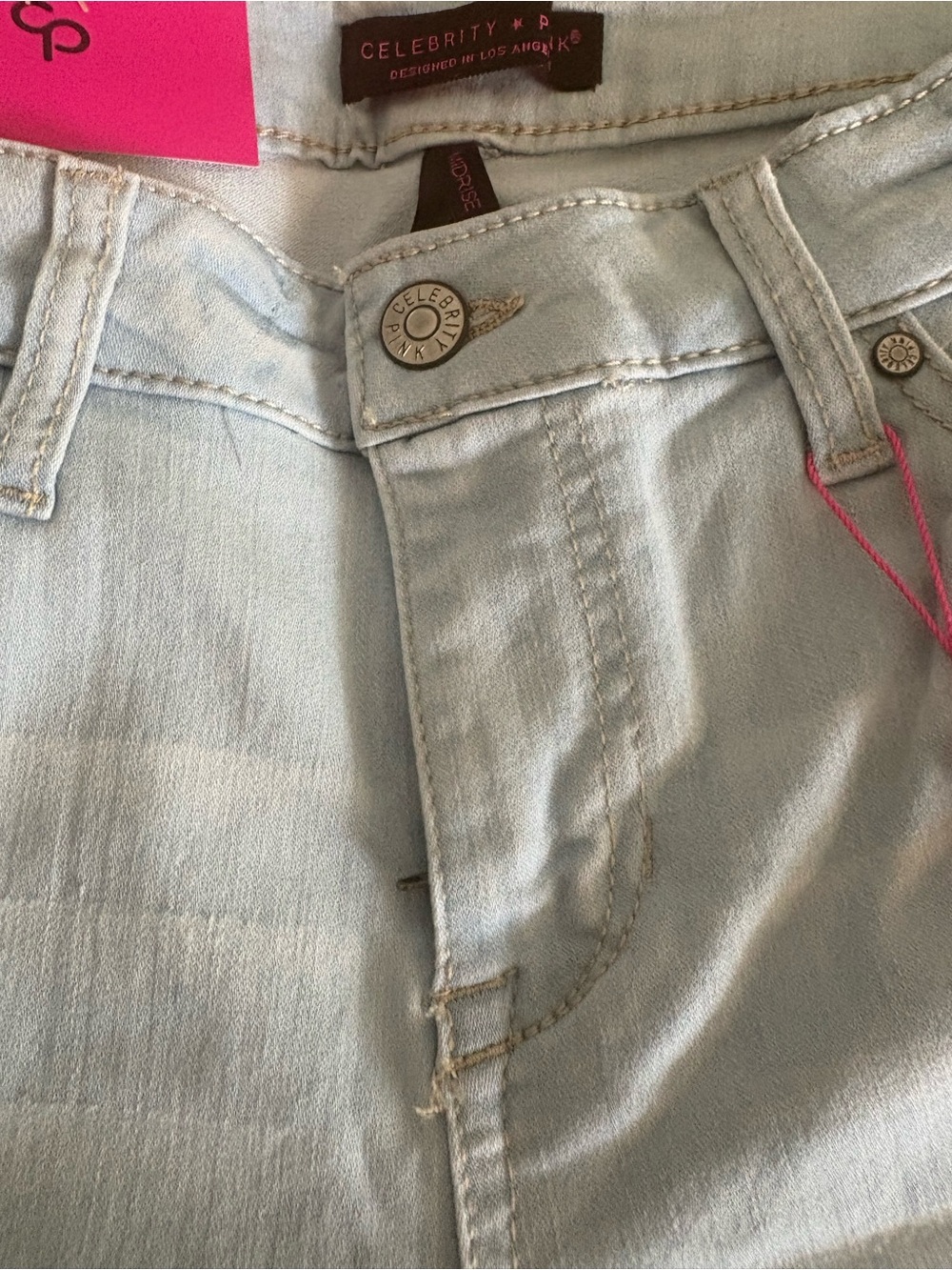 Celebrity Pink Light Blue Jeans